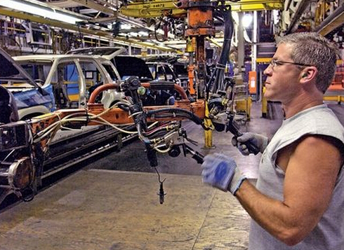 Ford factory reconstruction LED lighting